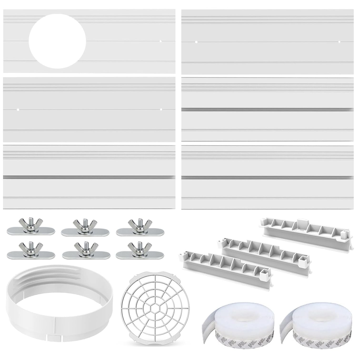 Portable Air Conditioner Vent Kit for 5.9 AC Window Door Seal Kit Air