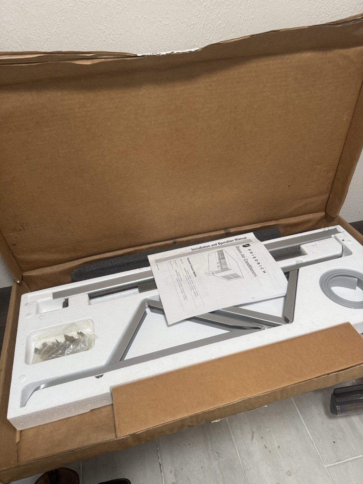 FRIEDRICH KWIKMA AC BRACKETS SET SUPPORT BRACKET SIDE & TOP ANGLE BRACKET PANELL