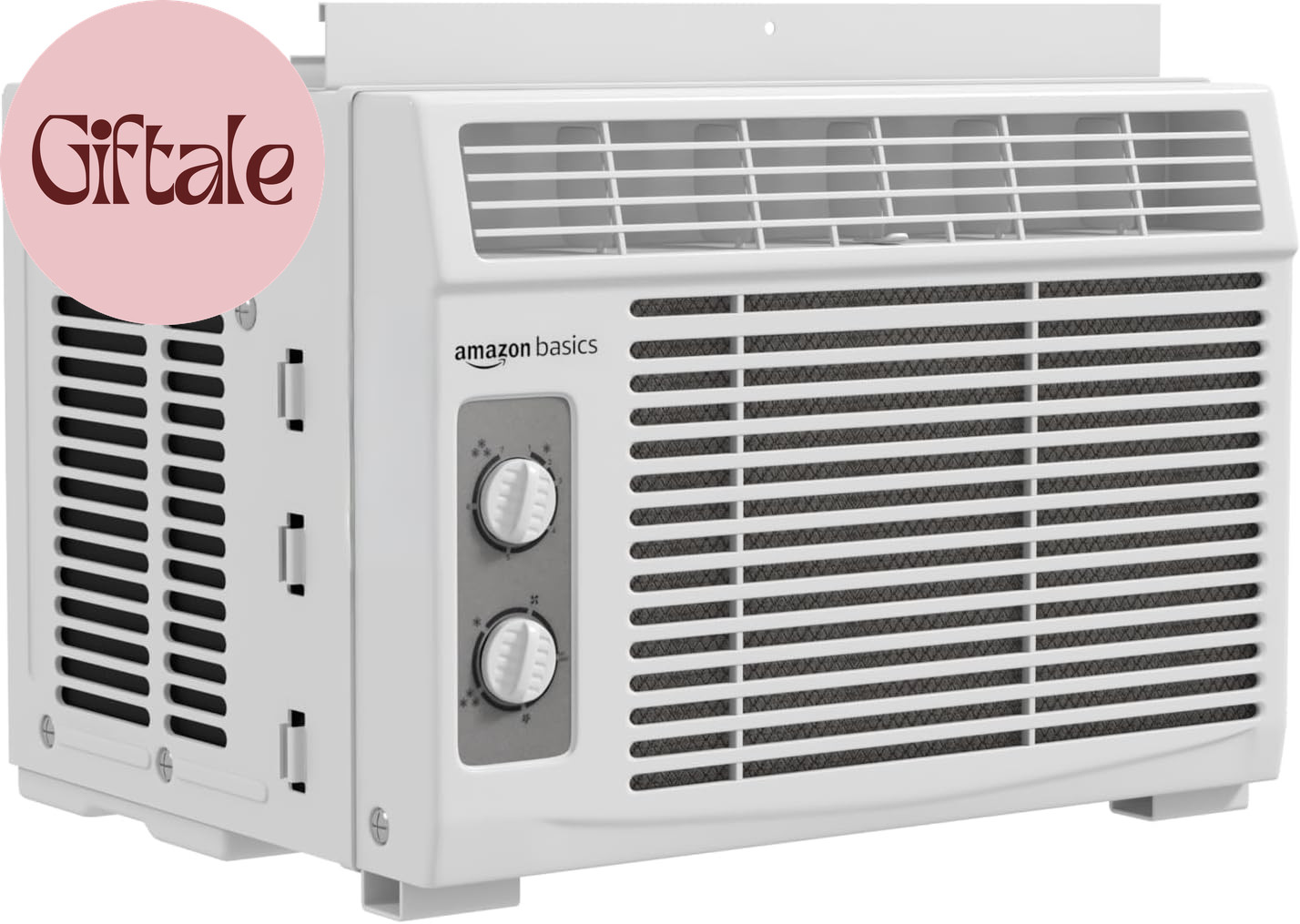 5000-BTU Window Air Conditioner with Quiet Operation, up to 150 Sqf, Cool and Fa