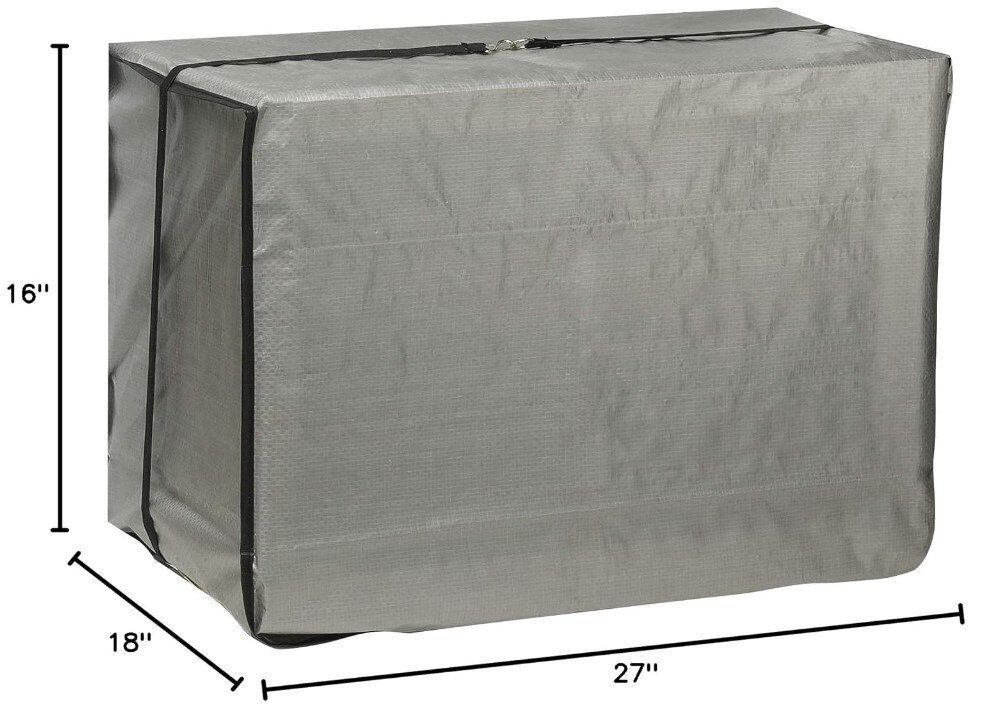 THERMWELL AC2H Air Conditioner Cover, 18 by 27 by 16-Inch, Silver