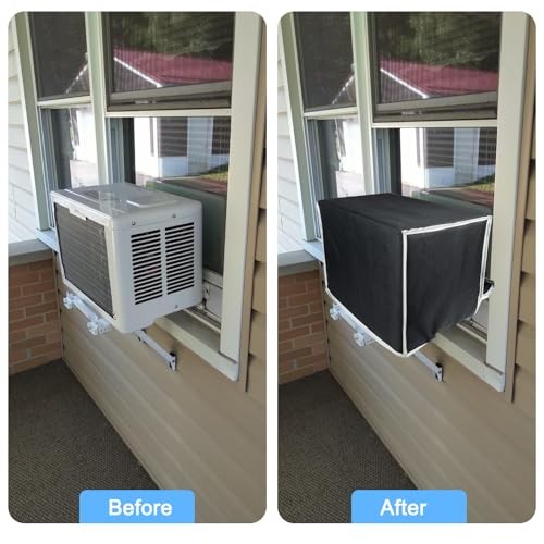 air conditioner cover for midea U shaped outside unit. AC Cover for Midea Fits