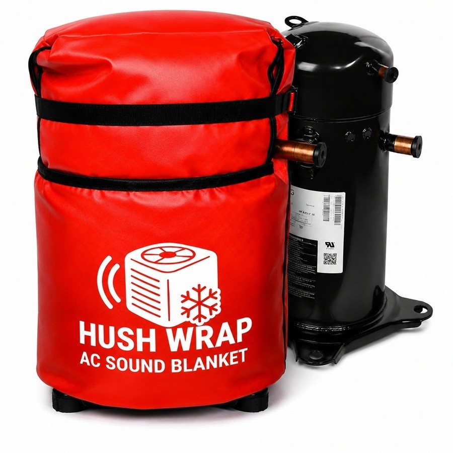 AC Compressor Sound Blanket – Up to 10 dB Noise Reduction – Universal Fit