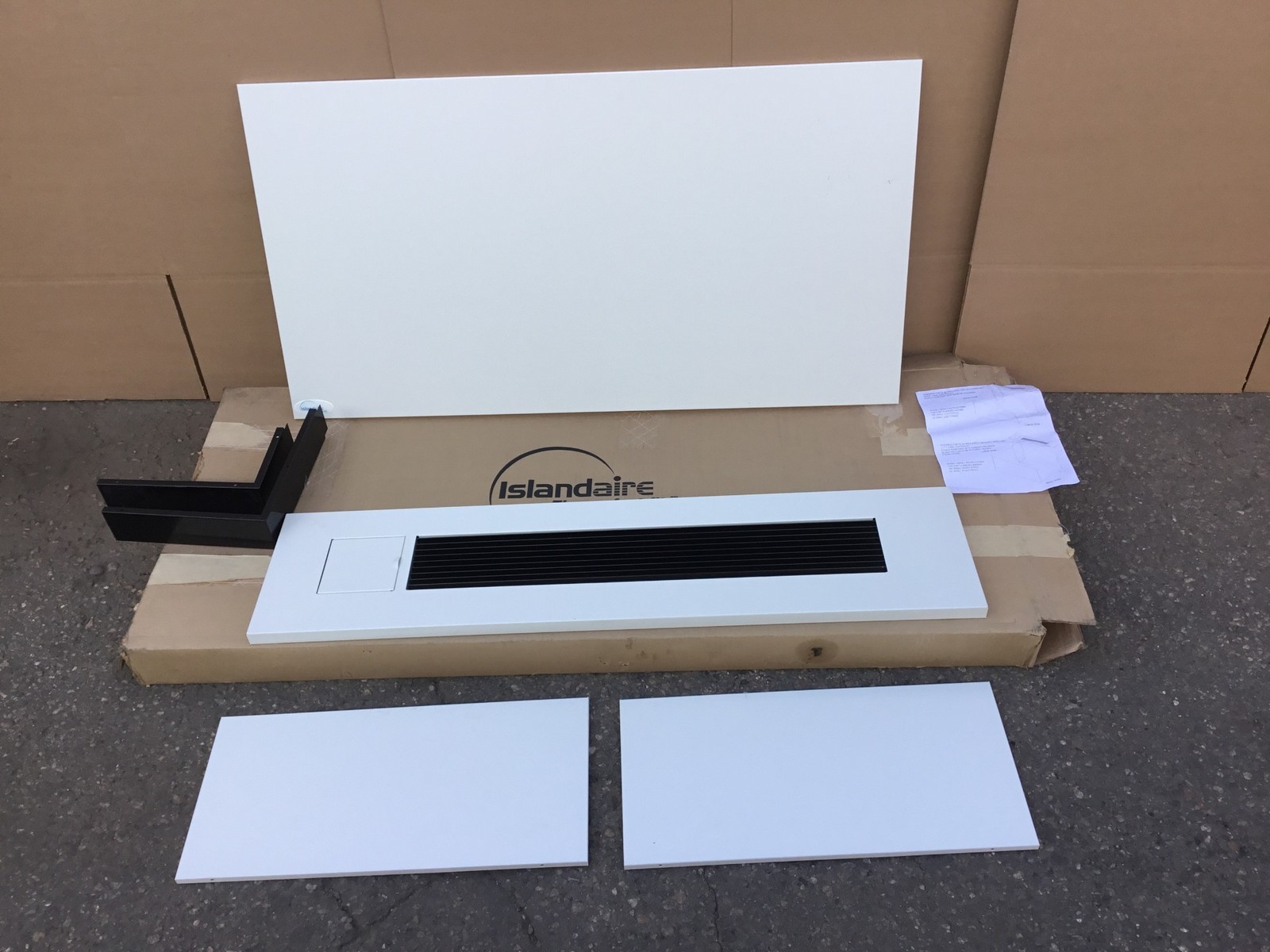 NEW Islanaire Room Cabinet Wall Sleeve for 4080450 / 4080500 w/ Covers & Manual