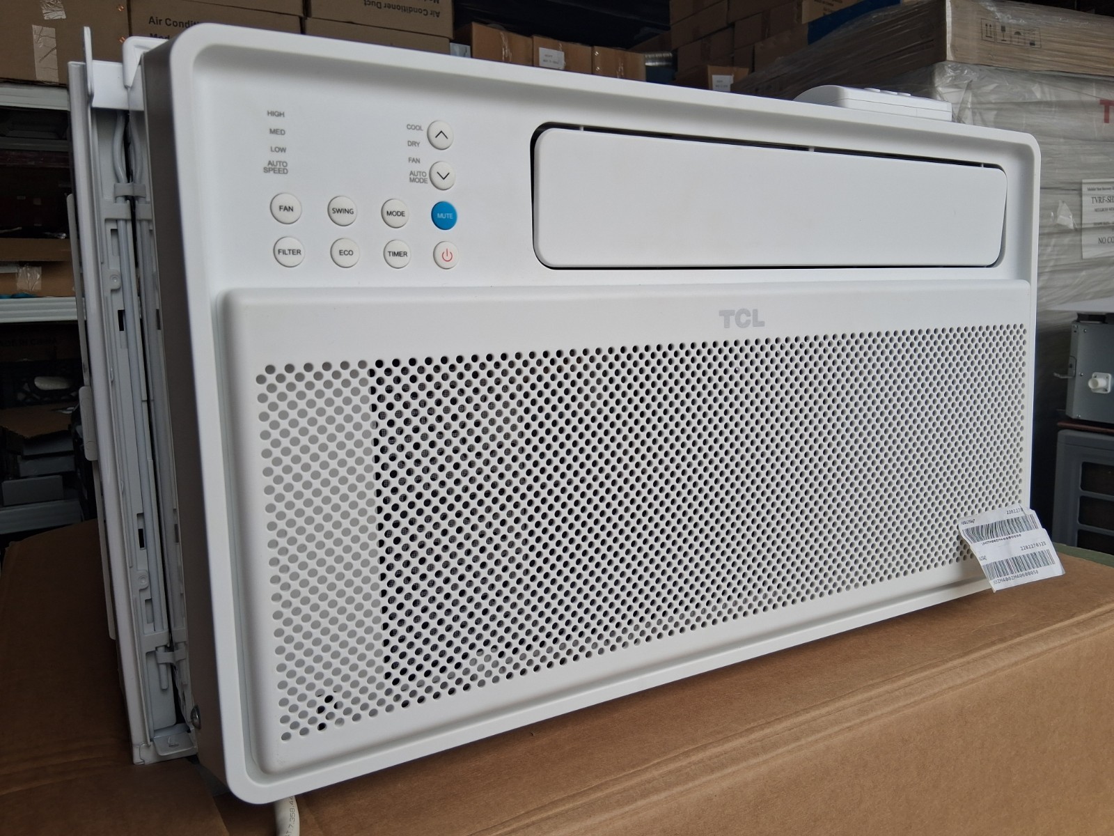 TCL 8000 BTU 350 sq. ft. Smart Window Air Conditioner (H8W24W)