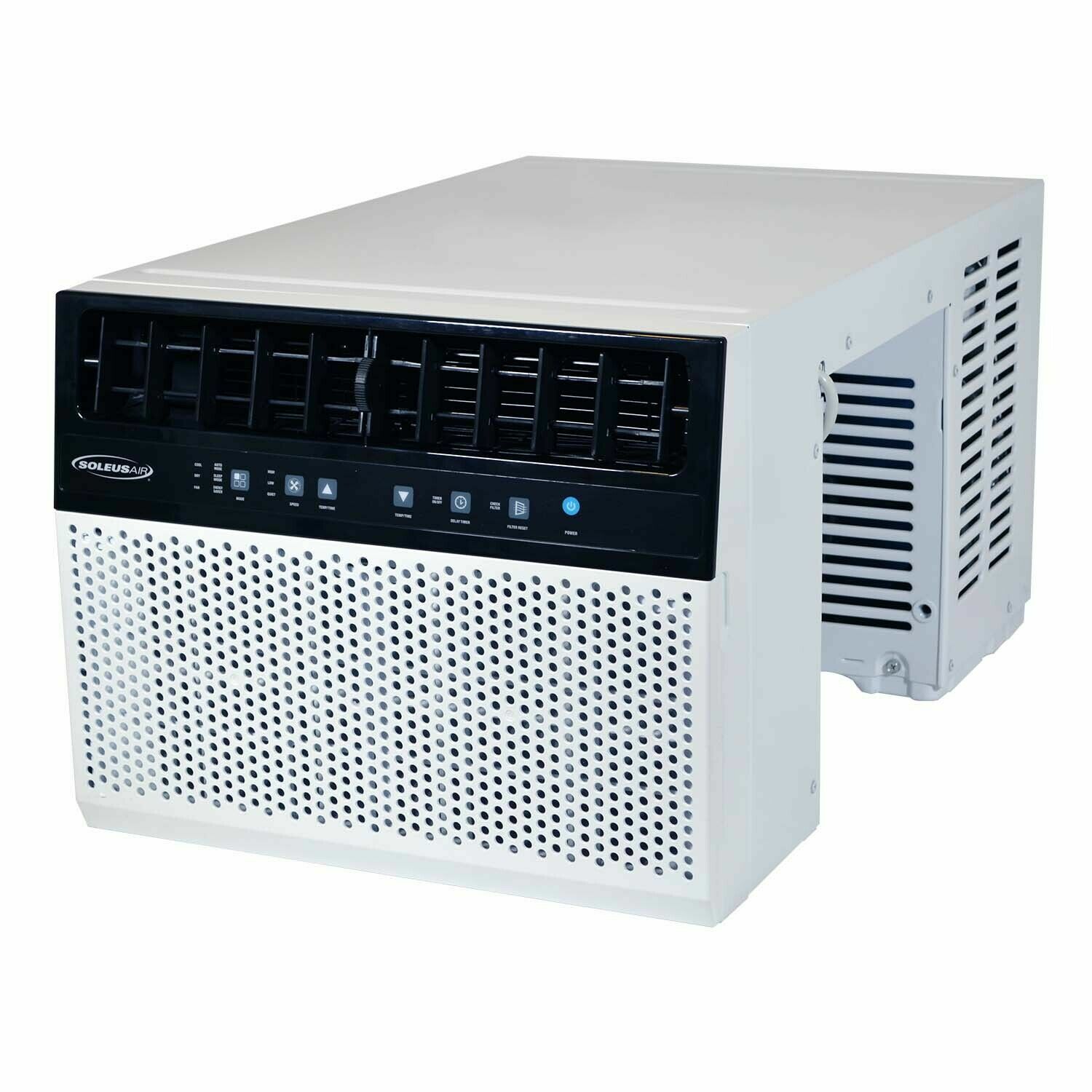 Soleus Air 12000 BTU(ASHRAE) Saddle Window Air Conditioner with Wi-Fi 400 sq.ft.