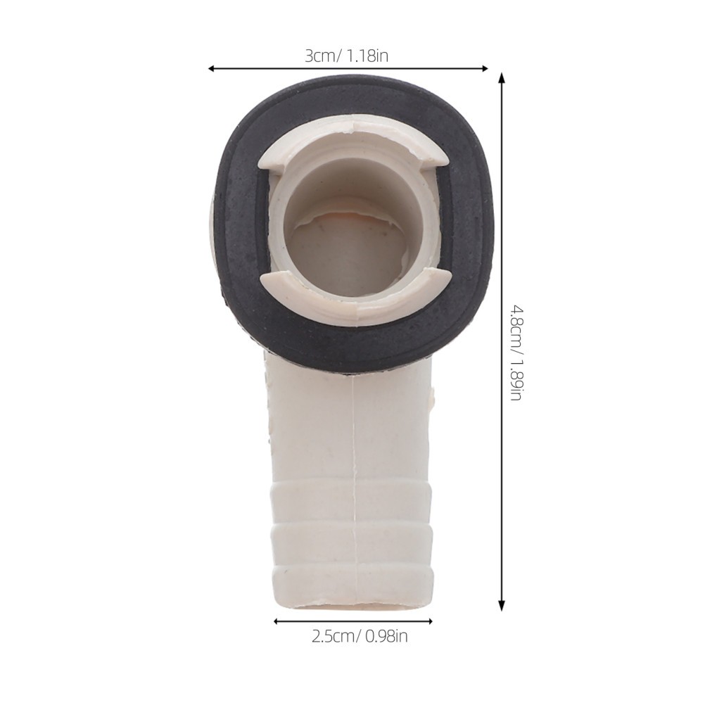4 Pcs Drain Fitting for Window Ac Mini Split Connector Hose Adapter