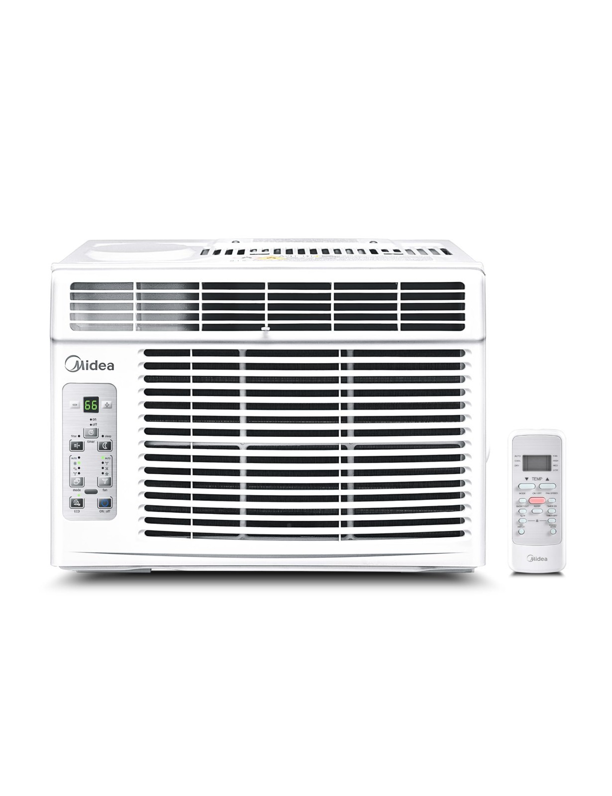 Midea MAW05R1BWT-A 5000 BTU 115V Window Air Conditioner Remote White