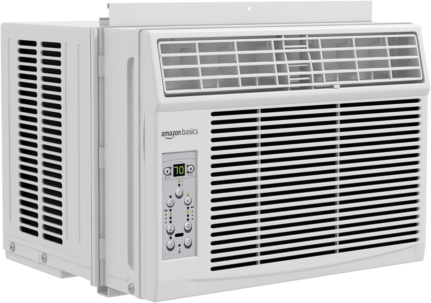 6000-BTU Window Air Conditioner with Quiet Operation, up to 250 Sqf, Cool and Fa
