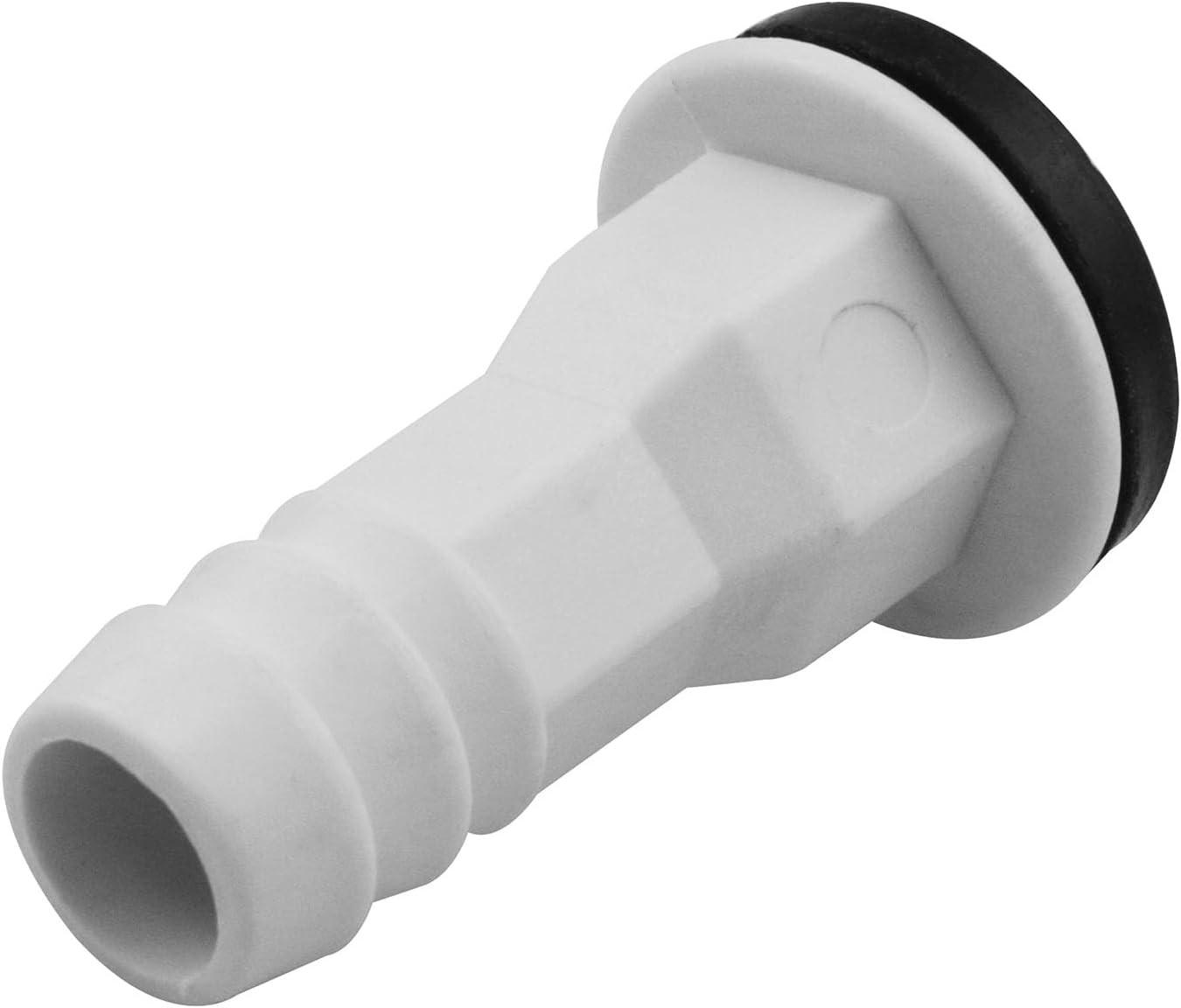 Air Drain Connector Straight Pipe Window AC Drain Kit with Rubber Ring 4