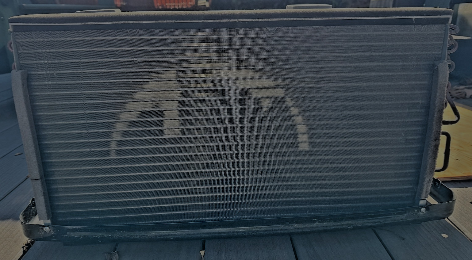 GE RV Air Conditioner, Model: ARC13AACBL2 – virtually new – 13,500 BTU, 115 V