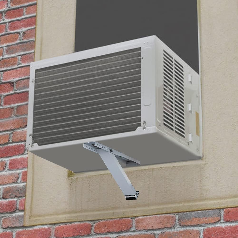 Window Air Conditioner Support Bracket Relieves Weight Stress On The Window