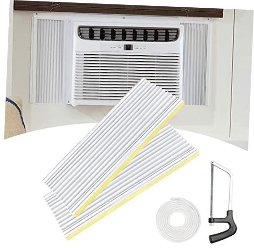 Window AC Side Panels, Double Layers Air Conditioner Insulation Panels Kit,