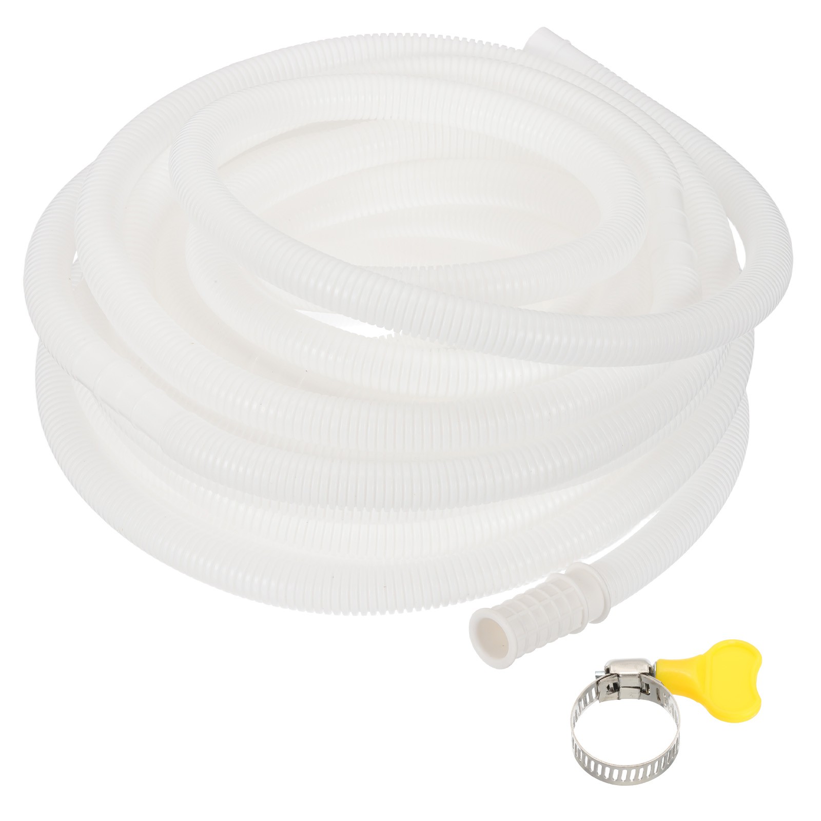 49.2ft Air Conditioner Drain Universal AC Drain Connector Hose, with Clamp