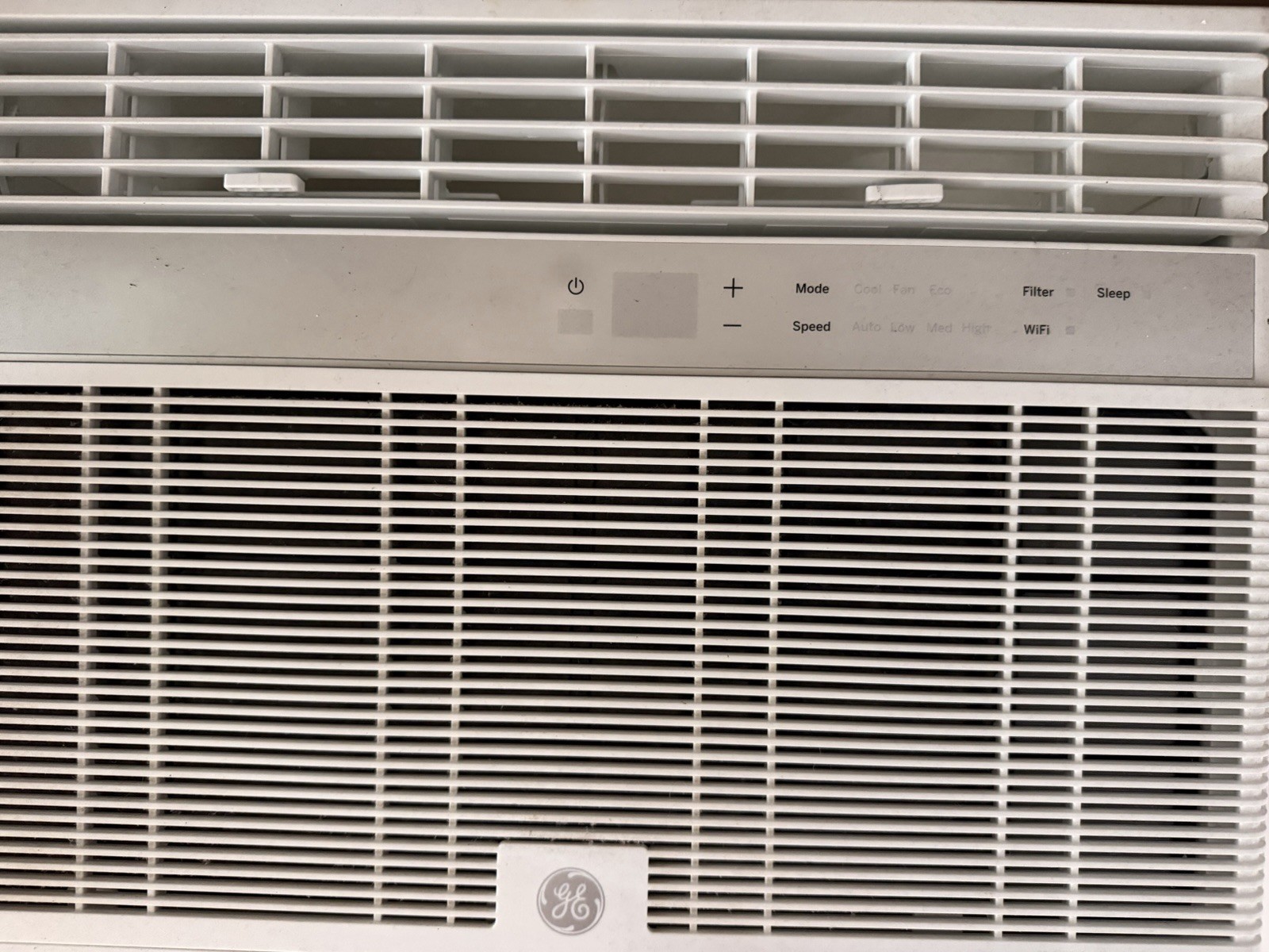 GE AHTK08AA 8000 BTU 115V Window/Wall Air Conditioner White WiFi Digital