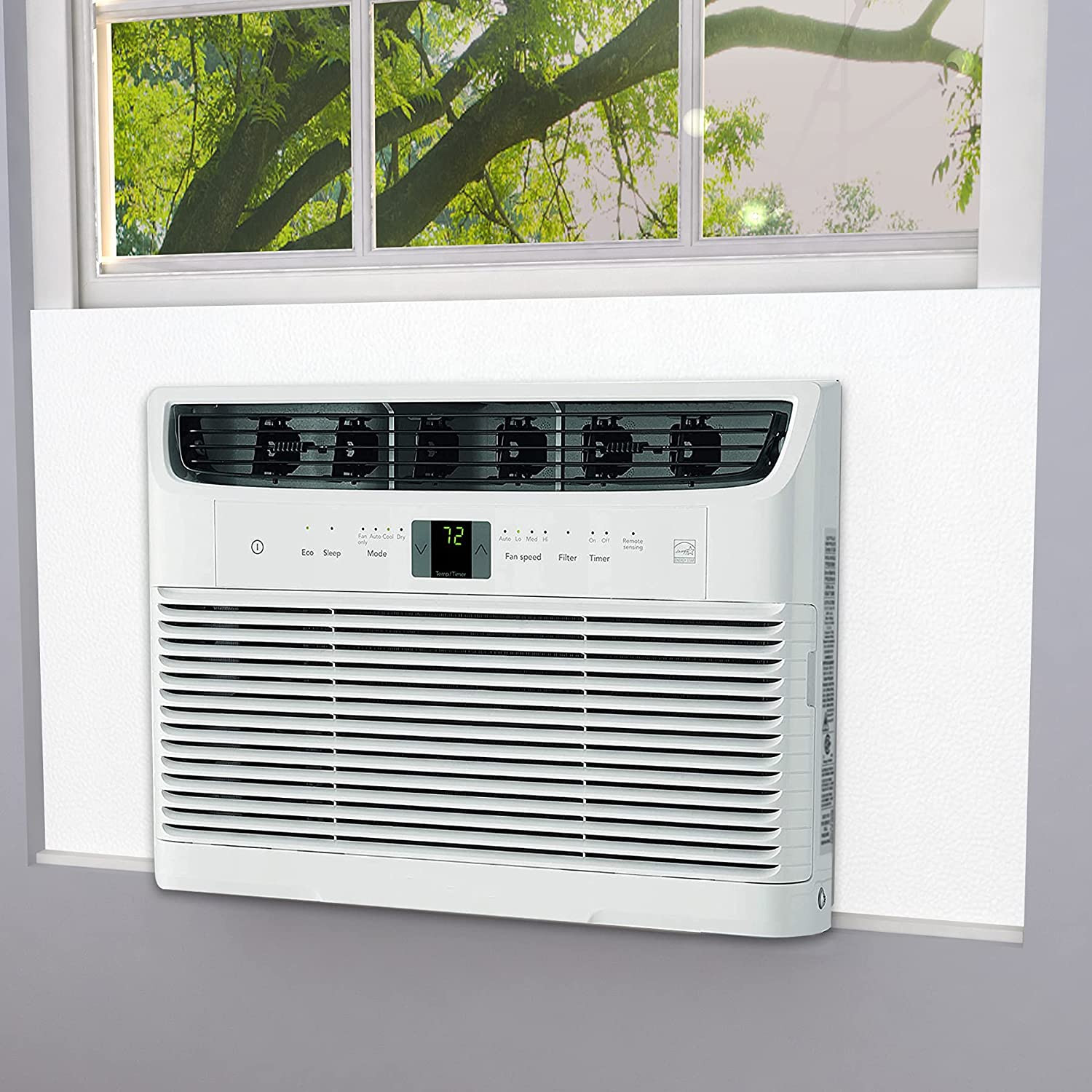 Window Air Conditioner Surround Foam Insulation Panels Ac Side Insulating Sun Bl