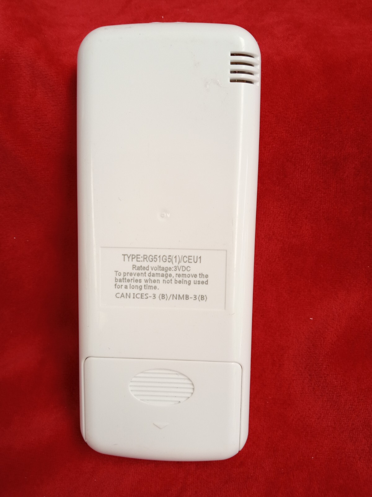 MAGNAVOX RG51G5(1)/CEU1 AIR CONDITIONER REMOTE CONTROL