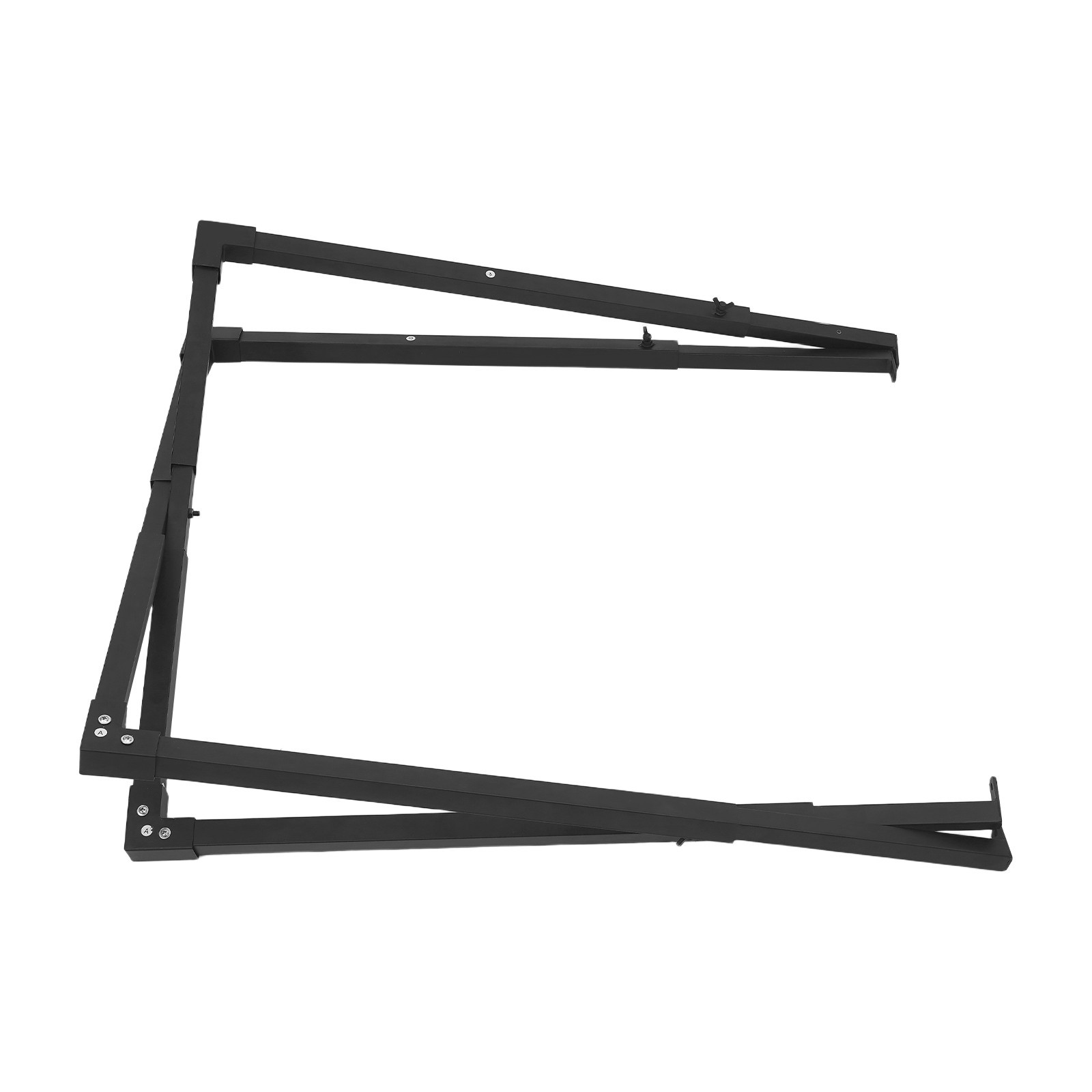 Ac Security Cage, Air Conditioner Cage, Adjustable Air Conditioner Cage Black