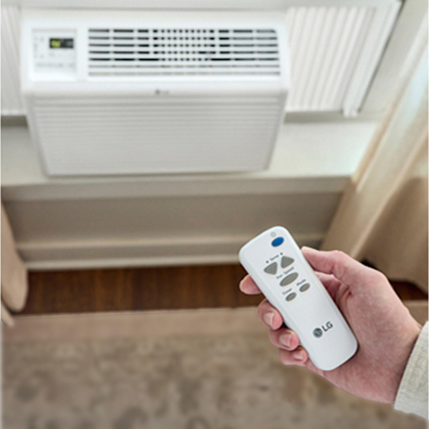 Lg 6000 Btu Window Air Conditioner 115V Cools 250 Sq.Ft. For Bedroom Den Living