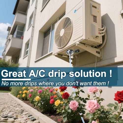 Magnetic Window Air Conditioner Drain Kit Universal Portable Air 18Ft