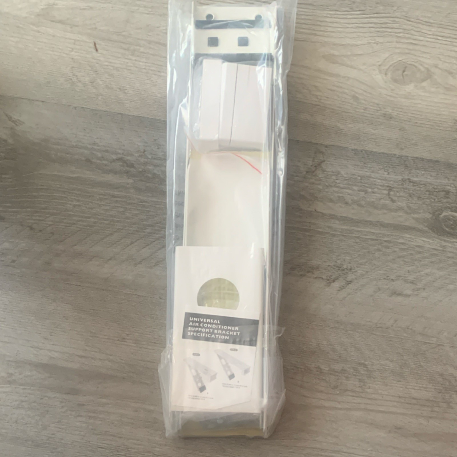 Air Conditioner Support Bracket Window Metal White 5,000-12,000 BTU Model L