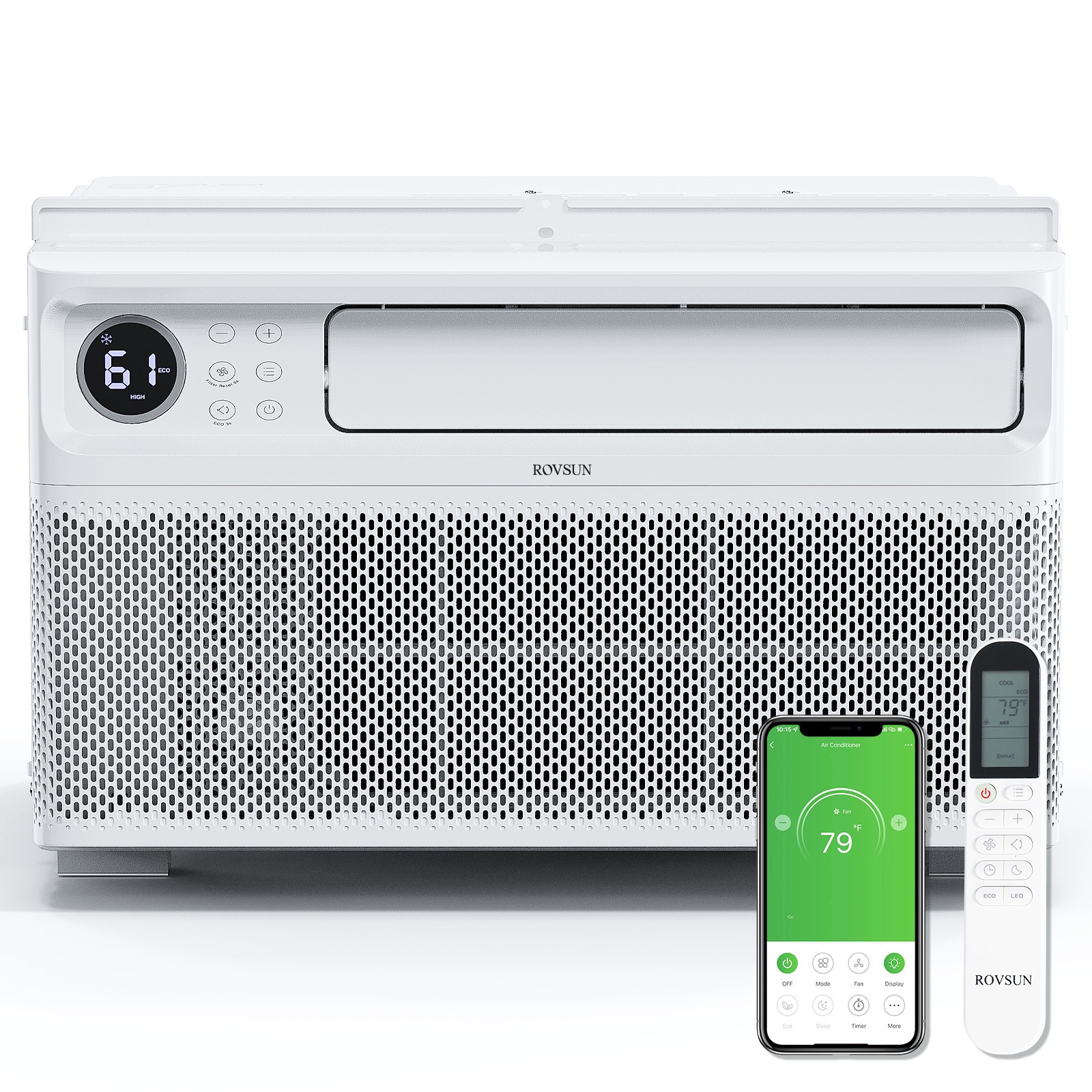 12000 BTU Window Air Conditioner with Inverter Compressor, AC Unit for Window