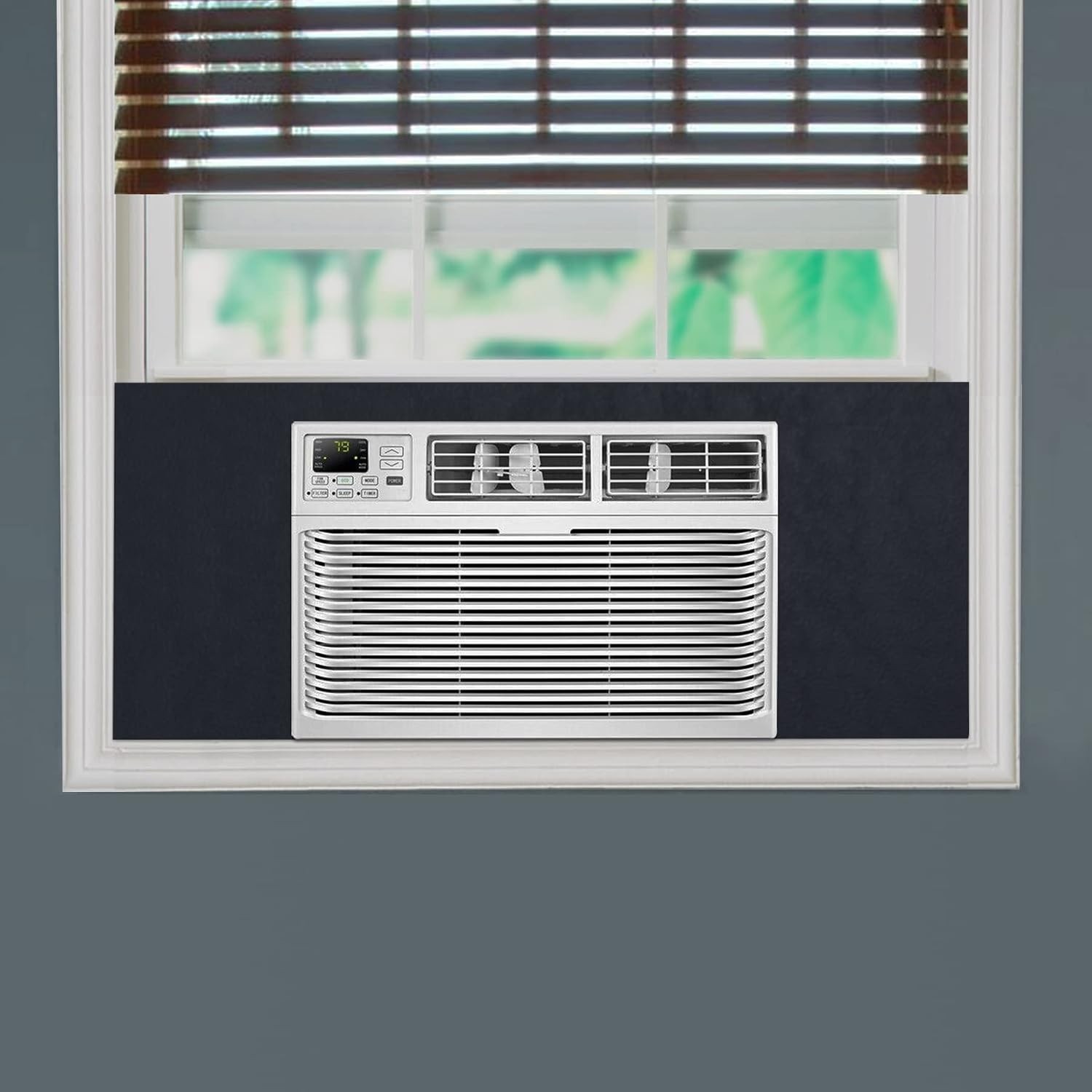 Window Air Conditioner Seal Kit: Insulated Foam for -Round Comfort & Savings