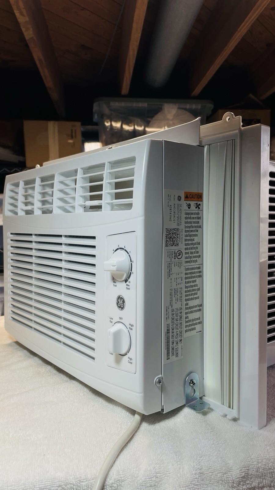 GE 5,000 BTU 115V Window Air Conditioner
