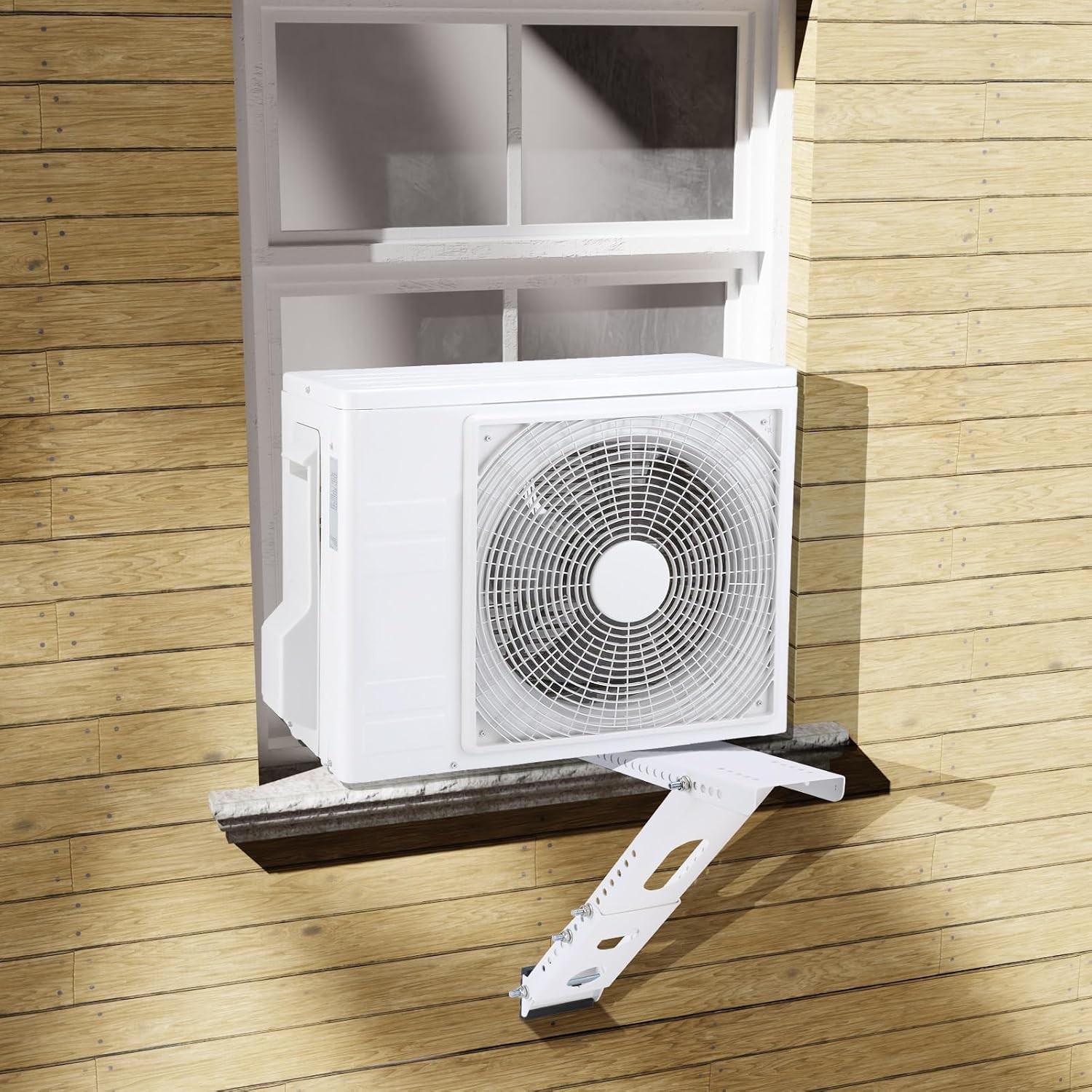 Window Air Conditioner Support Bracket, Support Up to 85 lbs, Universal for 5,00