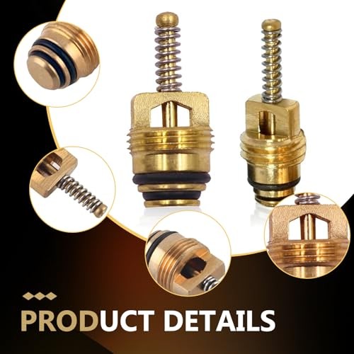 7 PCS Air Conditioning Valve Core Kit, AC Low Pressure Port Cap, AC