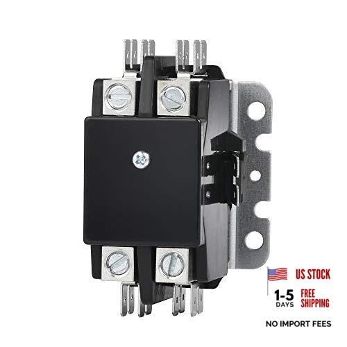 2 Poles FLA 40 Amp Coil 24 VAC Air Conditioner Condenser 2P 40A 24VAC