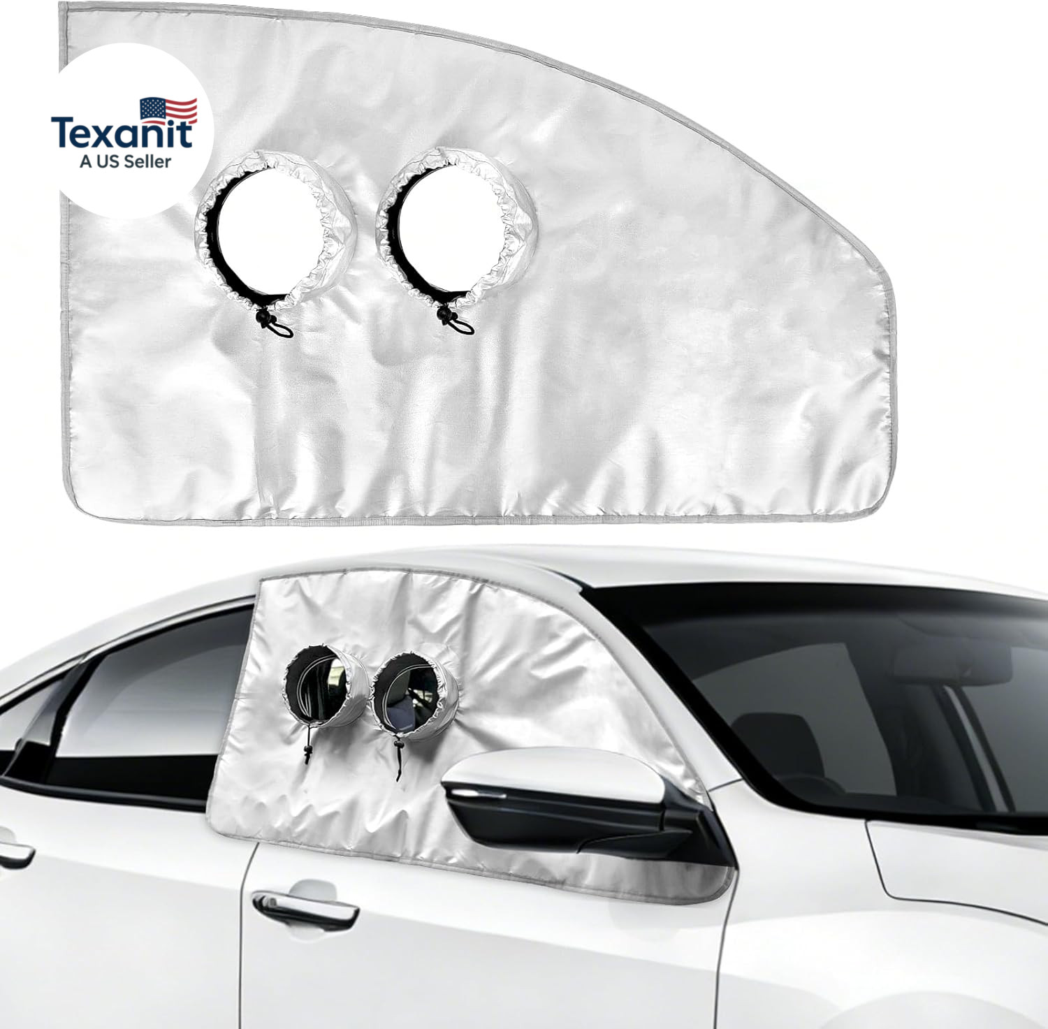 Portable Air Conditioner Window Kit – Car Window Vent Seal Kit for AC Air Condit