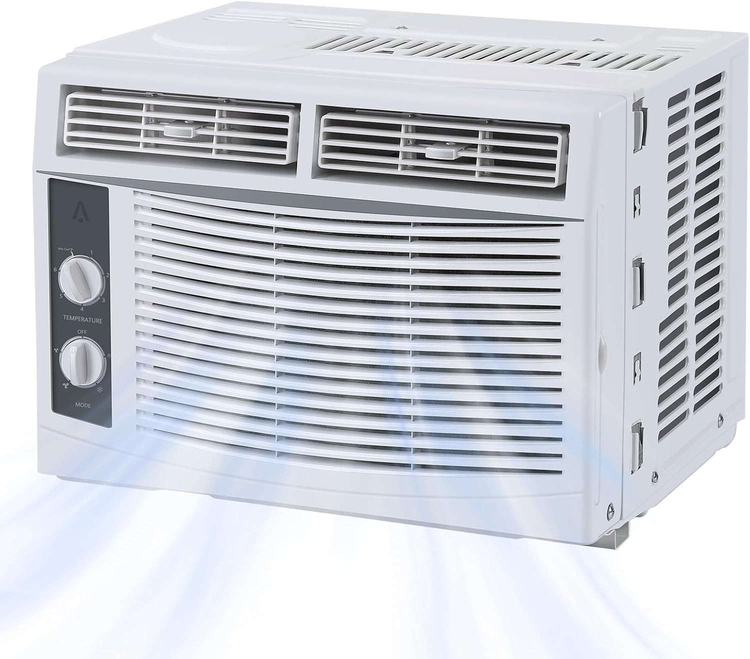 5000 BTU Window Air Conditioner, Mechanical Control Panel Window AC Unit Cools u