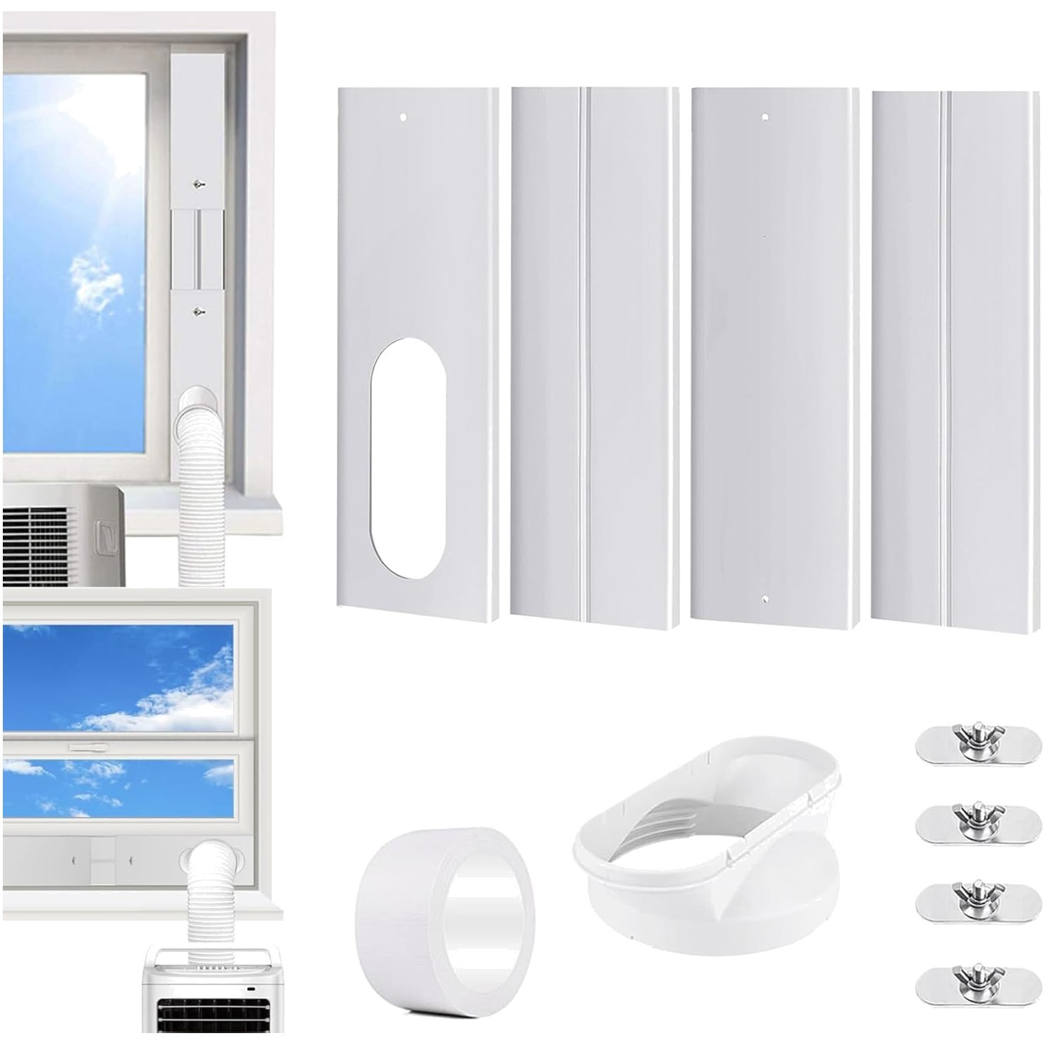 Universal Portable AC Window Seal Kit – Adjustable Length