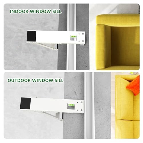 Window Air Conditioner Support Bracket,Universal AC Support up to 165 lbs