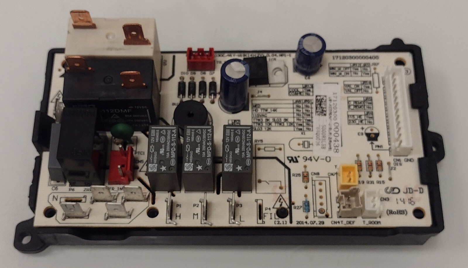 17120300 000438 US1-KCD30C OEM control board of Midea Wall Unit Air Conditioner