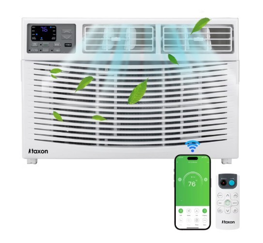 ktaxon 24000btu window air conditioner with wifi and eco mode for medium rooms