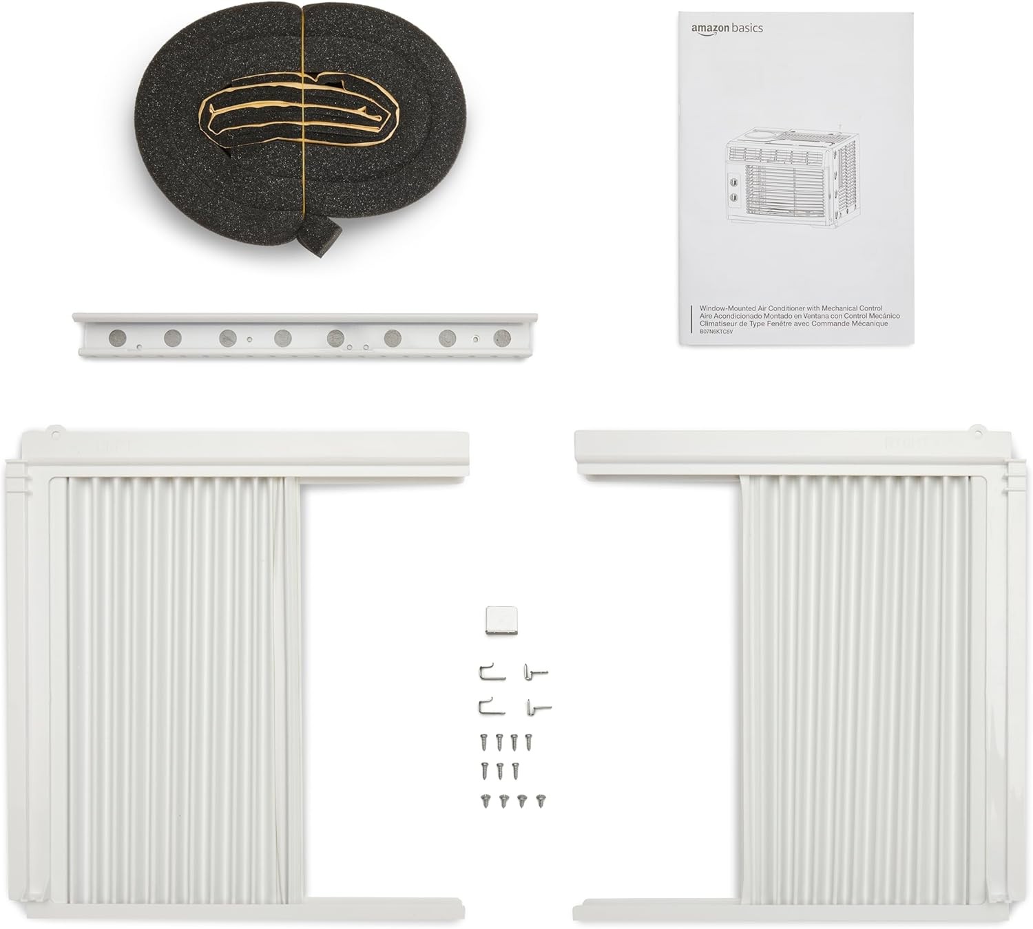 5000 BTU Window AC Unit 150sqft White