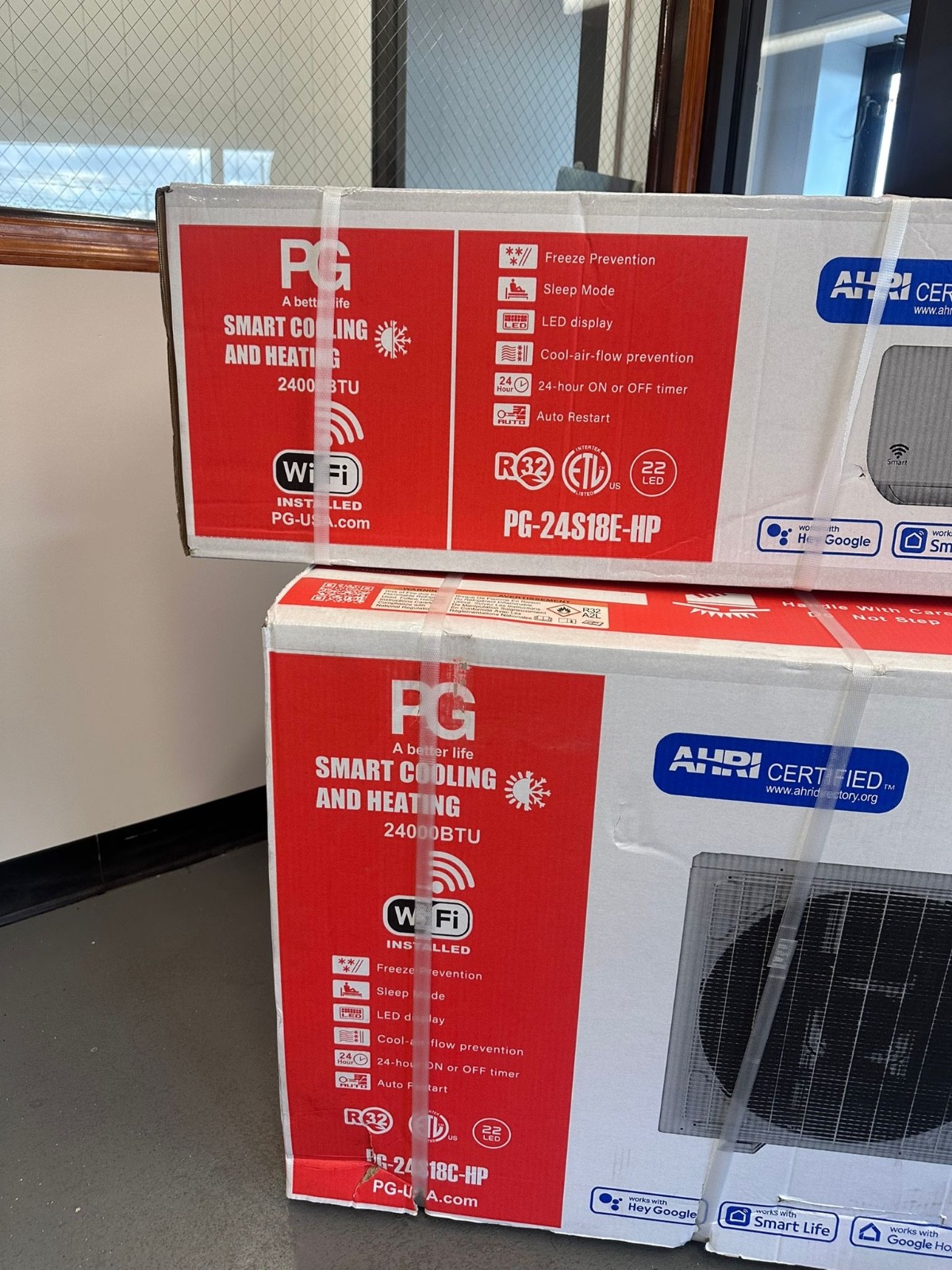 PG Smart Cooling and Heating 24,000 BTU