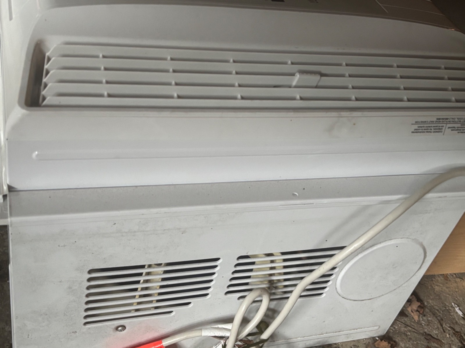 Frigidaire 6000 BTU Window Air Conditioner Model FAAO68P7A No Remote