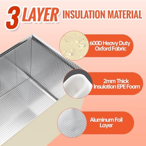 Window Air Conditioner Covers for Outside Unit to Protect 21&Prime;Wx15&Prime;Hx16&Prime;D Beige