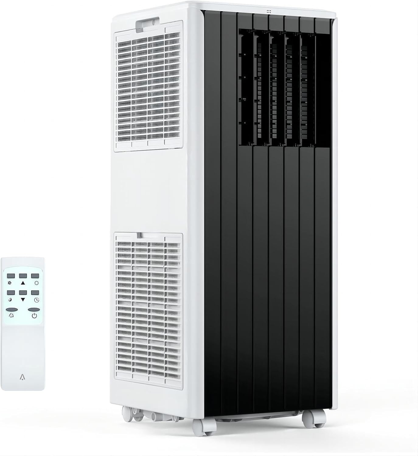 Compact 8000BTU Portable Air Conditioner with Dehumidifier & Fan, Remote Control
