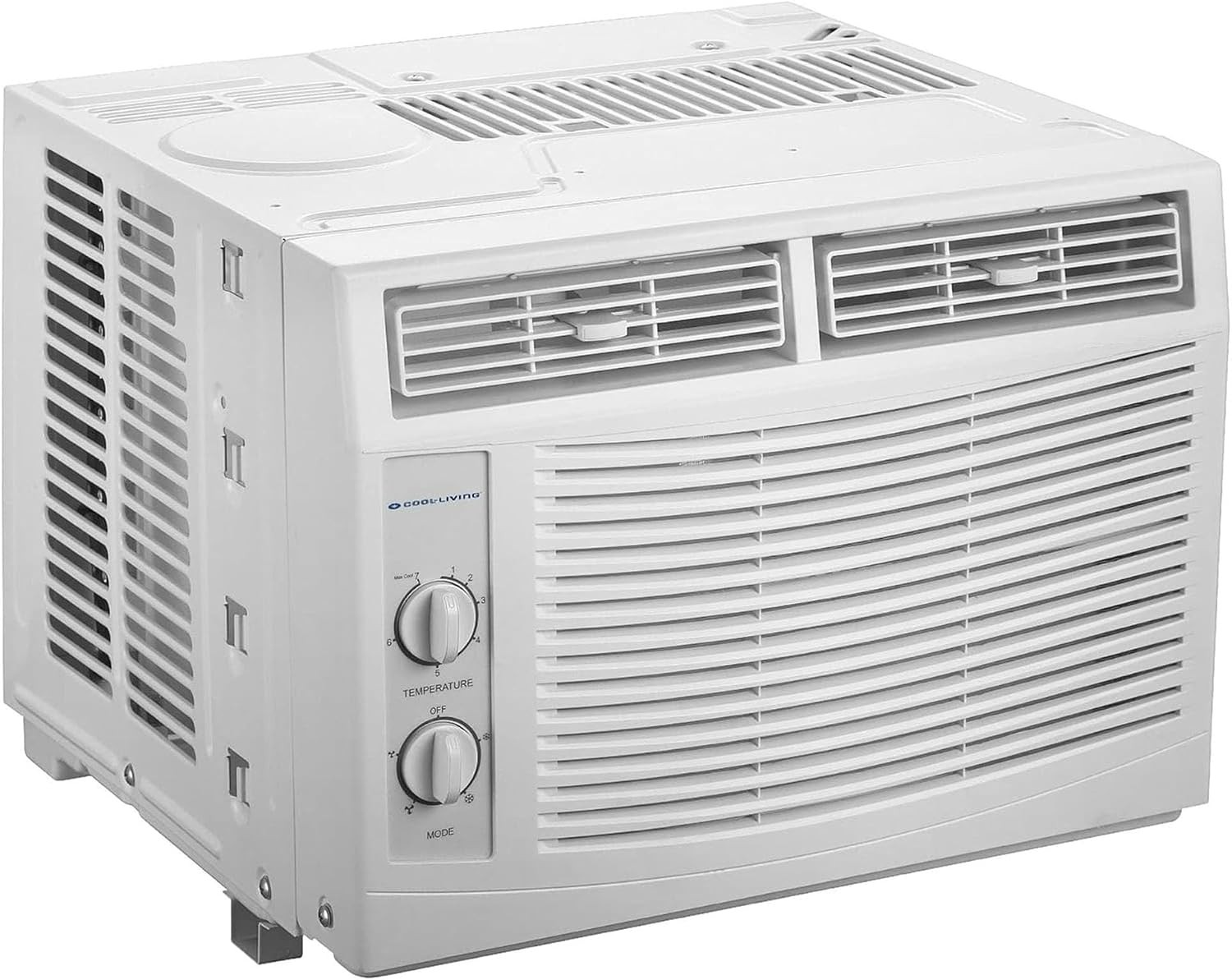 Cool Living 5 000 BTU 9.7 EER 115V Window Mount Room Air Conditioner AC Unit