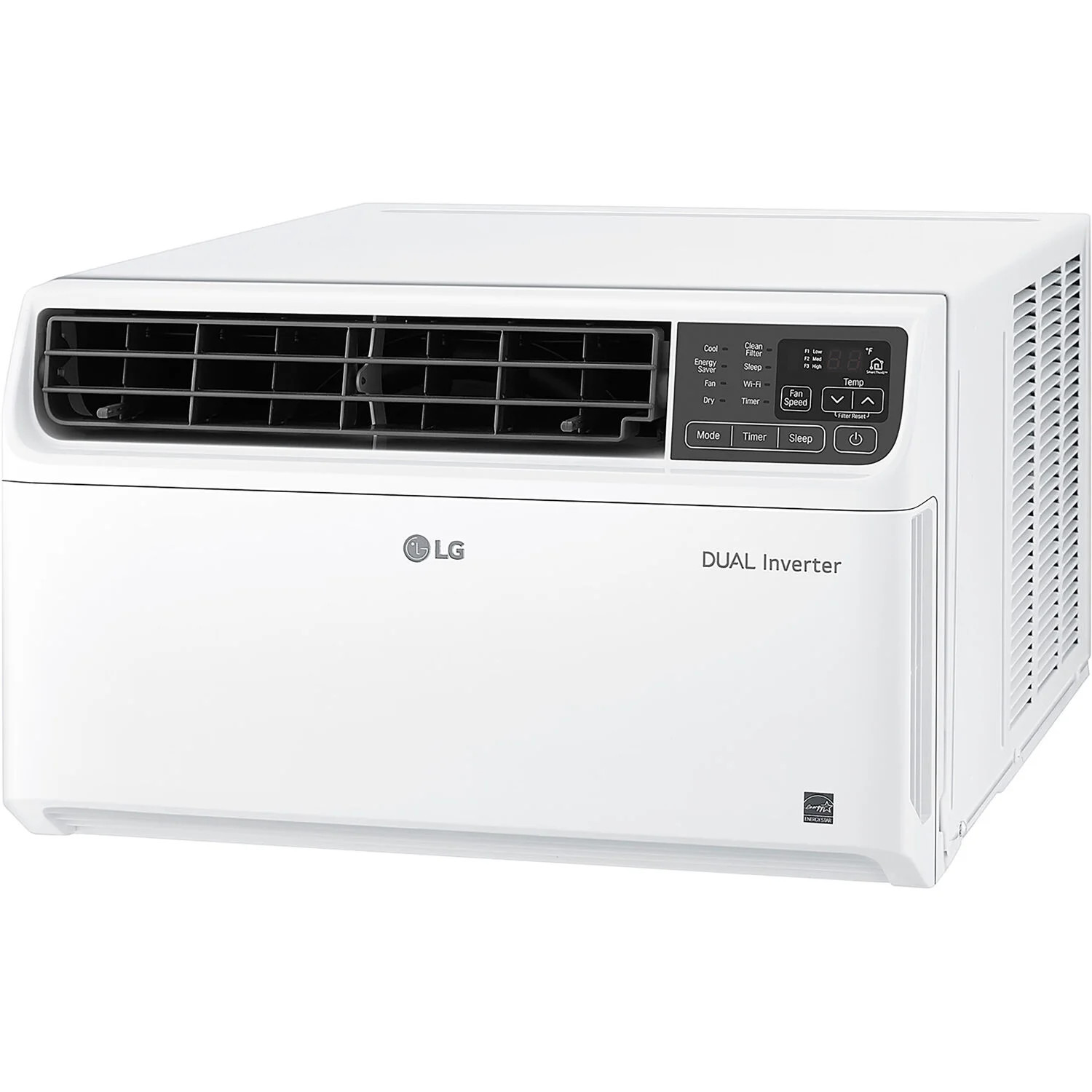 LG LW1222IVSM 12,000 BTU 550 sq ft Dual Inverter Smart Window Air Conditioner,