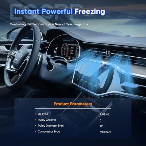 AC Compressor 2014-2022 for Toyota Corolla 1.8L Fast Cooling | 2017-2018 for