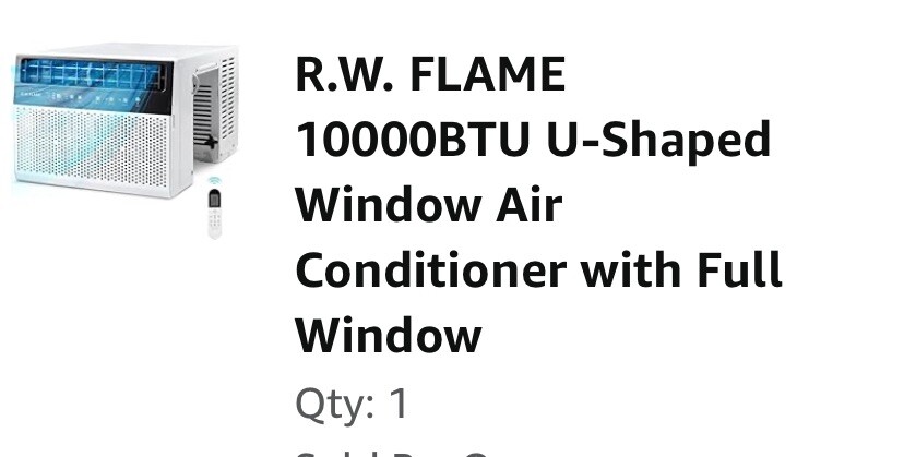 10000 btu window air conditioner new