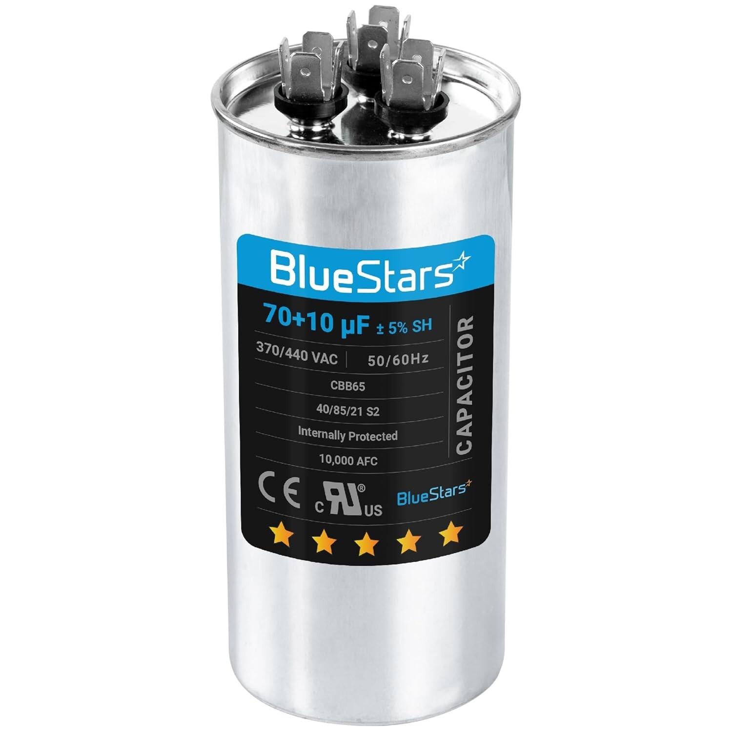 High-Quality 70+10 µF Dual Run Capacitor for AC Units – Easy DIY Solution