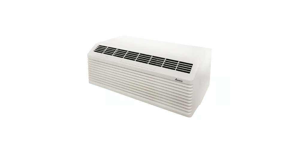 Amana 9000 BTU PTAC Heat Pump AC Hotel Room Air Conditioner Unit, 3.5 kW Heater