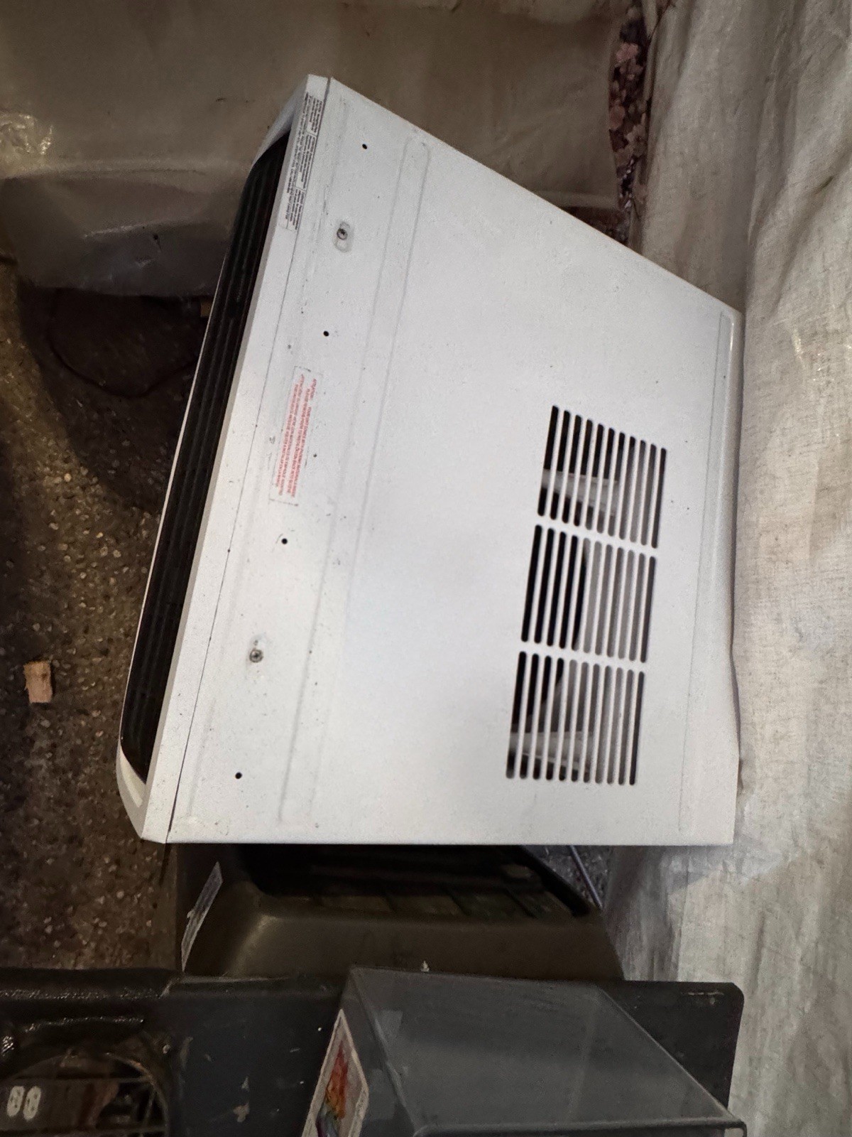 Frigidaire 12000 BTU 115V Wall/Window AC White Remote Digital Timer Sleep