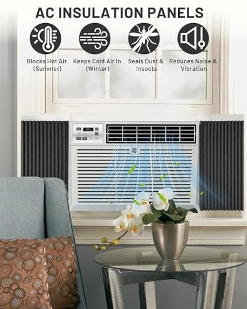Universal Window AC Side Panels Insulated Foam Panels for Air Conditioner