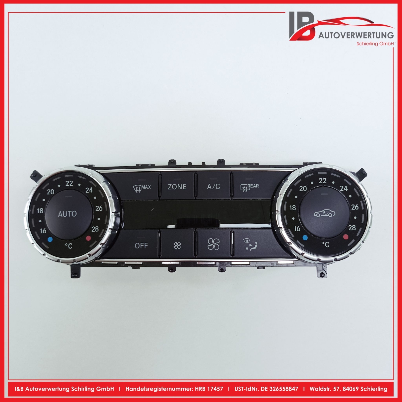 MERCEDES C CLASS W204 C180 CGI Heater Actuator Climate Control Panel A2049006608